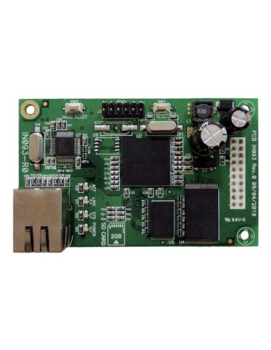 Interfaz Ethernet para conexiones a Internet Gestión de protocolos TCP-IP y UDP